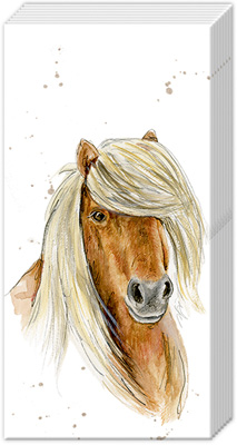 Farm Friends Horse Pocket Tissue