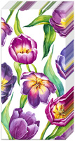 Tulip Meadow Pocket Tissue white