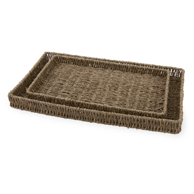 Seagrass Rect Tray (set od 2)