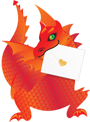 Special Delivery Flame 3D Card