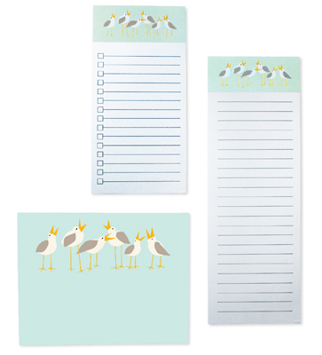 List Pad Set Seagulls S3