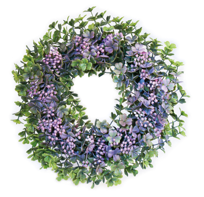 Celina Wreath pink posey