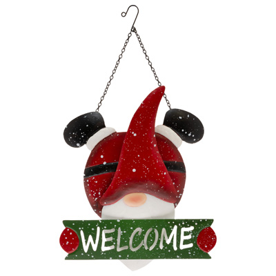 Welcome Santa Sign