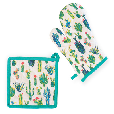 Potholder My Little Green Cactus S2