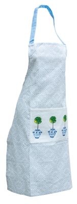 Apron Blue Topiary