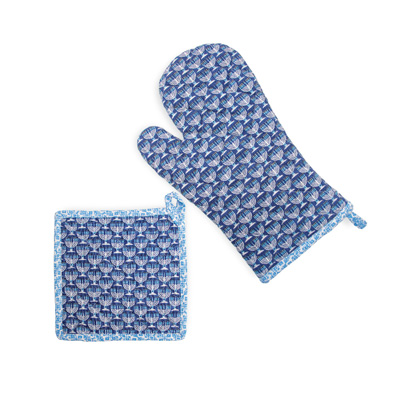 Festival of Lights Oven Mitt & Pot Holder Set