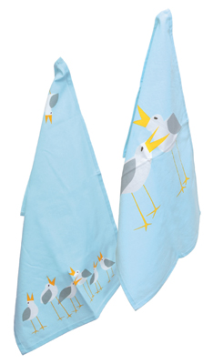 Tea Towel Seagulls S2