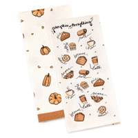 Pumpkin Everything Tea Towels (Set of 2)