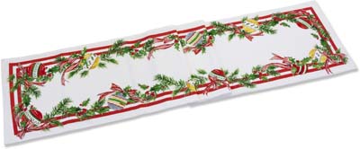 CHRISTMAS BELLS TABLE RUNNER