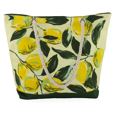 Tote Bag Painterly Lemons