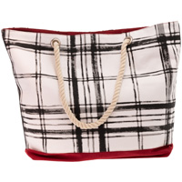 Tote Bag Boston Plaid