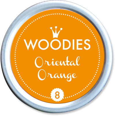 Woodies Ink Pad 8 Oriental Orange