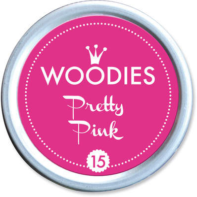 Woodies Ink Pad 15 Pretty Pink