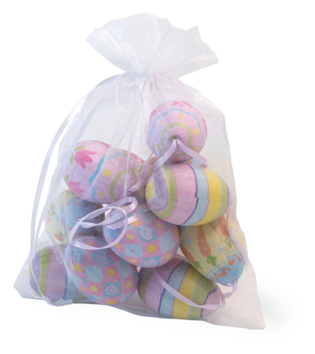 Floral Check Stripe Bagged Eggs