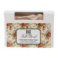 Fall Floral Pattern Soap Bar 4.5 Oz