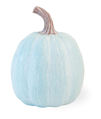 Blue Chalk Tall Pumpkin