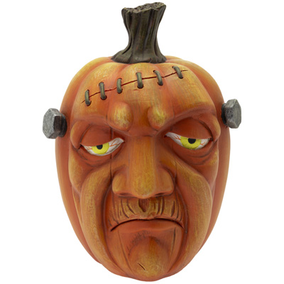 Frankenhead Pumpkin Face