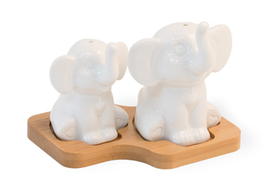 Elephants Salt & Pepper Set