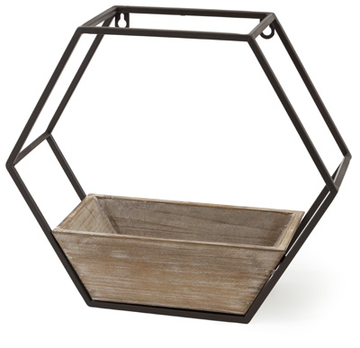 Hexagon Wall Planter