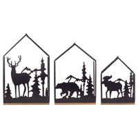 Winter Woods Wall Boxes (set of 3)