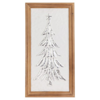 Metal Silver Tidings Tree Picture