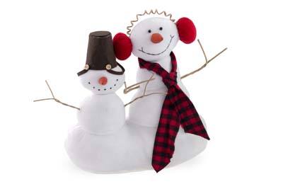 Ned & Earl Snowman Pair