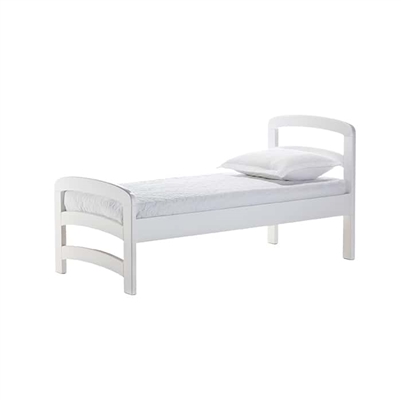 Toddler White Wooden Bed