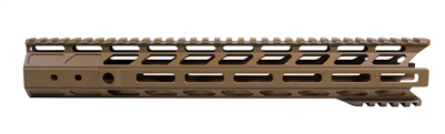 Alpha 13.3" M-LOK Pitchfork Handguard FDE