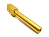 ALPHA G17 9MM Match Grade Barrel Gold