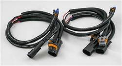 This is a new OEM Meyer Headlight Adapter Harness Kit 07104. This Adapter Harness is used with the Nite Saber Lights for a 1988-1998 or 2003-2006 Chevy and GMC.