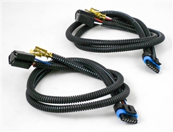 This is a new OEM Meyer Adapter Harness Kit 07105. This Adapter Harness is use with the Nite Saber Lights for a GMC, Chevy and Dodge. The Adapter Harness Kit is used with Headlight Bulbs No. 2E1, H4666, H6545 and HP6545.