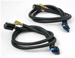 This is a new OEM Meyer Adapter Harness Kit 07185. This Adapter Harness is used with the Nite Saber Lights for a 1999-2002 Chevy and GMC with New Body Style. If your truck has DRL, you will need the Adapter Module Kit 07108 instead.