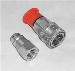 This is a new OEM Meyer Female Half Low Spill Coupler 15822 for the E-60 and E-60H.