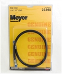 This is a new Meyer OEM Snow Plow Hydraulic Hose 22395C.