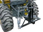 The Meyer 3-Point Hitch 2" Receiver Salt Spreader Mount 36500 is used with the Meyer Tailgate Spreader BL400 part #36100 and the Meyer Tailgate Spreader BL240 part #31100.