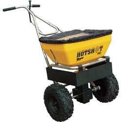 The Meyer Hotshot 70HD Walk Behind Salt Spreader part #38180 is perfect for salt control in the winter and ground maintenance during the spring, summer and fall. The spreader is built to handle extreme conditions for year-round use.