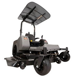 Femco Tuff Top Gray 44" x 44" SCR44A Canopy & Sunshade for Swisher Zero Turn Lawn Mowers.
