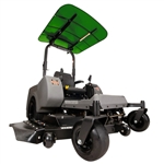 Femco Tuff Top Green 44" x 44" SCR44G Canopy & Sunshade for Zero Turn Lawn Mowers.