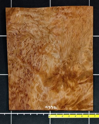 Redwood .7mm Swirly Quilted Burl wood veneer