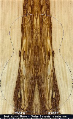 Ako  Guitar Marbled wood veneer