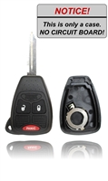 New Key Fob Remote Shell Case for a 2004 Dodge Dakota w/ 3 Buttons