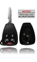New Key Fob Remote Shell Case For a 2007 Dodge Grand Caravan w/ Sliding Door