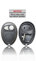 New Key Fob Remote Shell Case For a 2002 Oldsmobile Silhouette w/ 2 Buttons