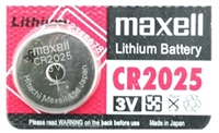 CR2025 Lithium Coin Battery | 3V Extra Long Life | Key Fob Battery