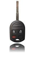 New Key Fob Remote For a 2012 Ford Fiesta w/ 3 Buttons & Security Blade