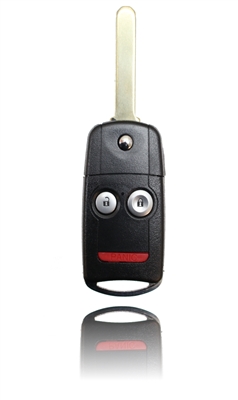 New Keyless Entry Remote Key Fob For a 2007 Acura RDX w/ 3 Buttons & Flip Key