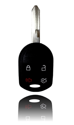 New Keyless Entry Remote Key Fob For a 2008 Lincoln Town Car 4 Buttons w/ Trunk