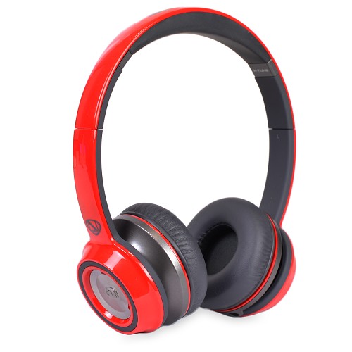 Monster Ncredible N-tune On-ear Headphones W/detachable 3.5mm Cable(cherry Red)