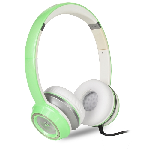 Monster N-tune High Performance On-ear Headphones W/3.5mm Plug(pearl Green)