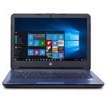 Hp 14-am052nr Celeron N3060 Dual-core 1.6ghz 4gb 32gb Emmc 14"" Wlednotebook W10h W/cam (noble Blue)